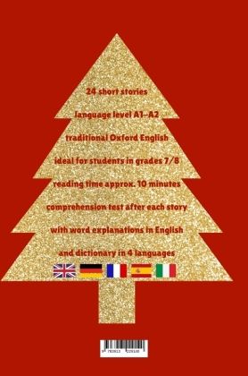 Produktbild: 24 neue englische Kurzgeschichten zu Weihnachten