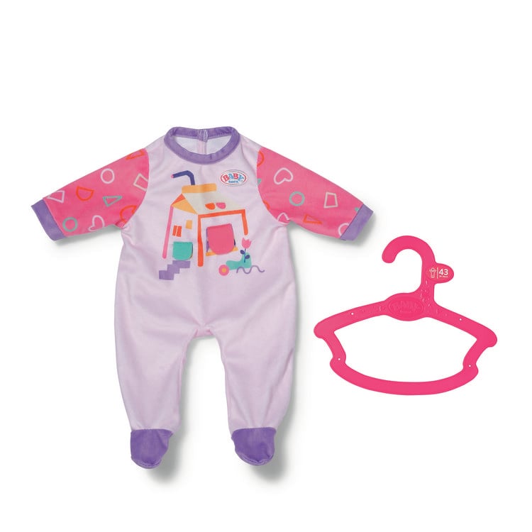 Produktbild: Zapf Creation BABY born Puppenkleidung Strampler Lucky 43cm