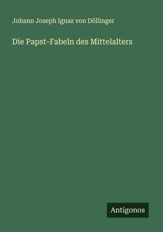 Produktbild: Die Papst-Fabeln des Mittelalters