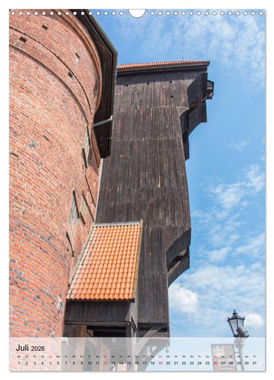 Produktbild: Danzig - Historische Altstadt (Wandkalender 2026 DIN A3 hoch), CALVENDO Monatskalender