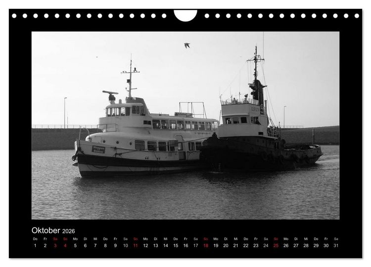 Produktbild: Alte Schiffe (Wandkalender 2026 DIN A4 quer), CALVENDO Monatskalender