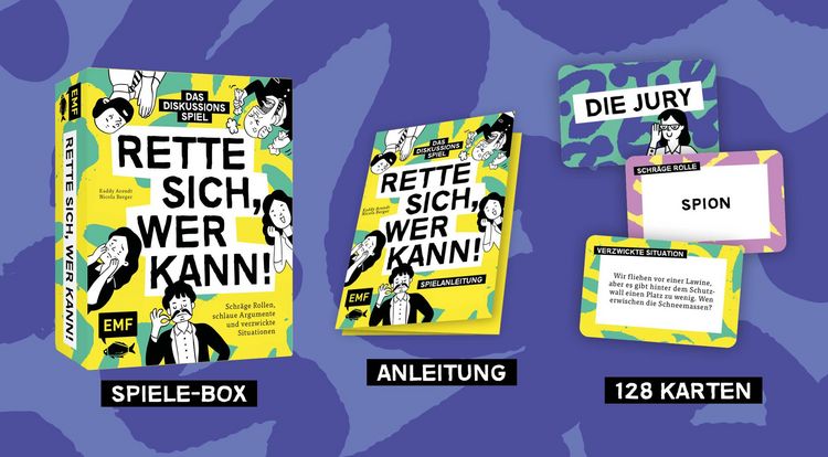 Produktbild: Kartenspiel: Rette sich, wer kann! &ndash; Das Diskussions-Spiel