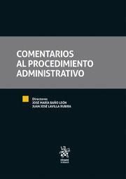 Produktbild: Comentarios al procedimiento administrativo