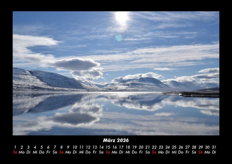 Produktbild: Landschaftskalender 2026 Fotokalender DIN A3
