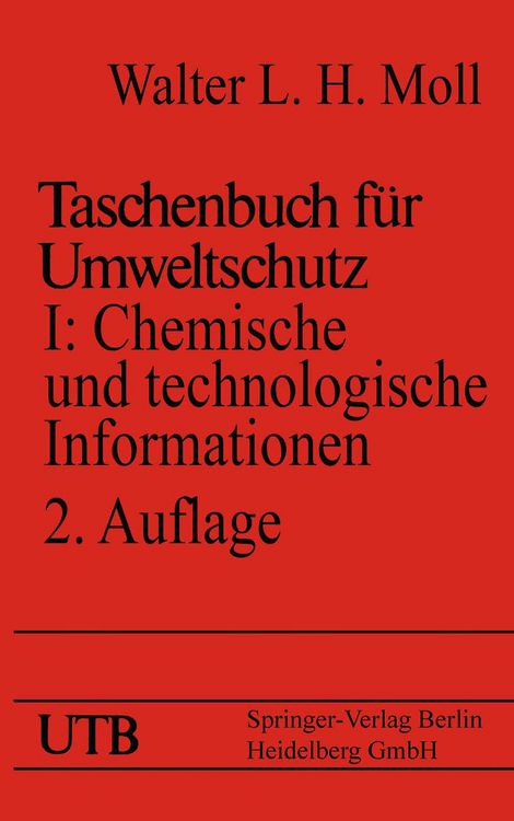 Produktbild: Taschenbuch f&uuml;r Umweltschutz