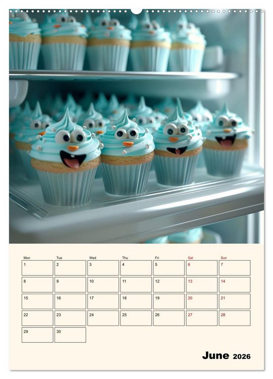 Produktbild: The Light ist still on in the Fridge (Wall Calendar 2026 DIN A2 portrait), CALVENDO 12 Month Wall Calendar