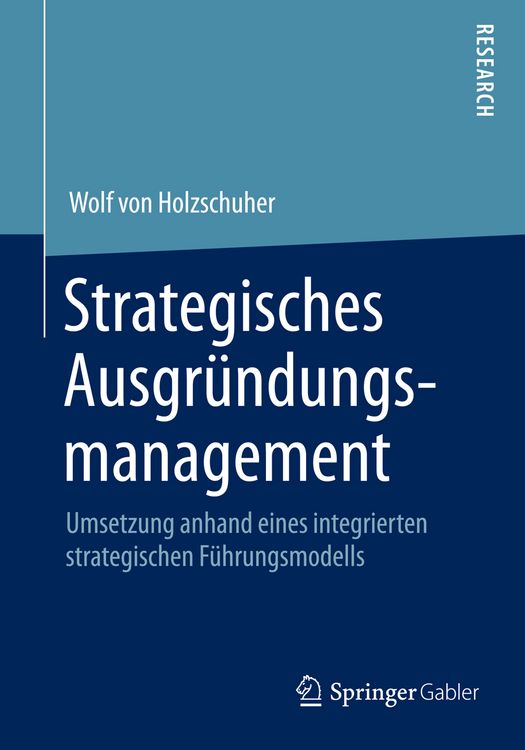 Produktbild: Strategisches Ausgr&uuml;ndungsmanagement