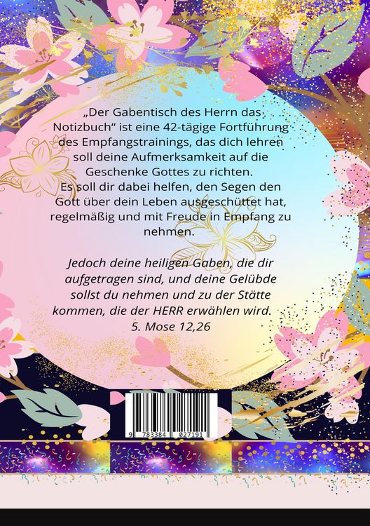 Produktbild: Der Gabentisch des Herrn das Notizbuch
