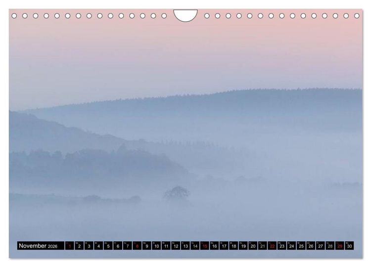 Produktbild: Ein neuer Tag beginnt (Wandkalender 2026 DIN A4 quer), CALVENDO Monatskalender