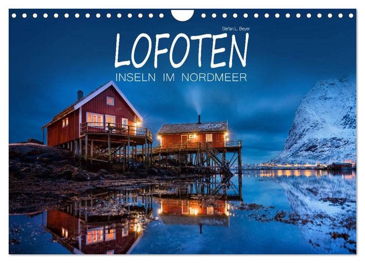 Produktbild: Lofoten - Inseln im Nordmeer (Wandkalender 2026 DIN A4 quer), CALVENDO Monatskalender