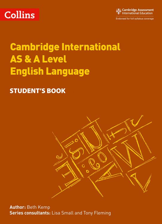 Produktbild: Cambridge International AS & A Level English Language Student's Book