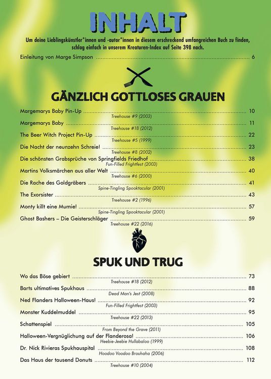 Produktbild: The Simpsons: Treehouse of Horror Necronomnibus. Band 3
