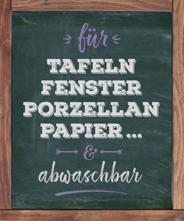 Produktbild: Folia Kreidestifte Set BASIC, 6 Kreidestifte, farbig sortiert