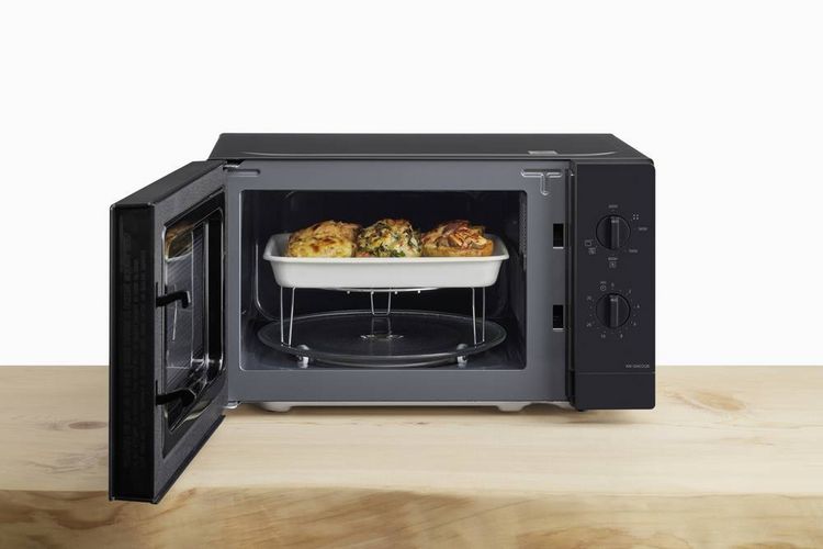 Produktbild: Panasonic NN-GM22QBEPG Mikrowelle Acryl, Grau 800 W