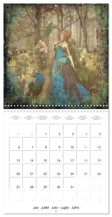 Produktbild: Lady Legends Fantasy Art (Wall Calendar 2026 12 &times; 12 Inch) CALVENDO 12 Month Wall Calendar