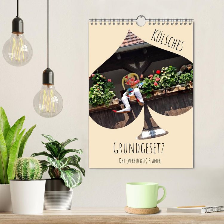 Produktbild: K&ouml;lsches Grundgesetz (Wandkalender 2026 DIN A4 hoch), CALVENDO Monatskalender