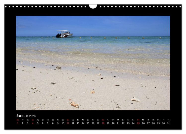 Produktbild: Mauritius - traumhaft und unvergesslich (Wandkalender 2026 DIN A3 quer), CALVENDO Monatskalender