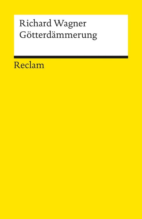 Produktbild: Der Ring des Nibelungen. Dritter Tag: Götterdämmerung
