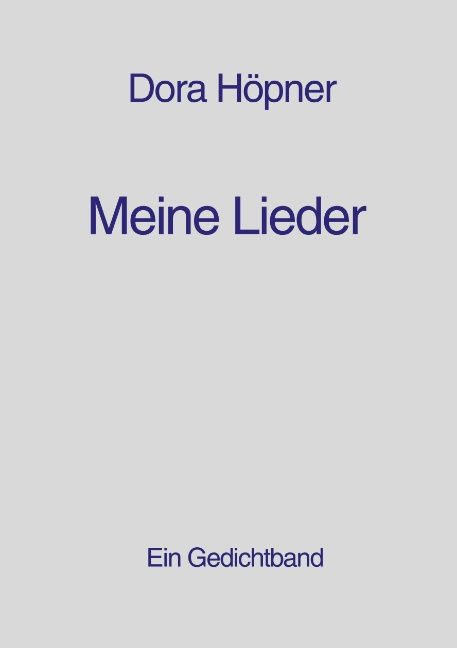 Produktbild: Meine Lieder