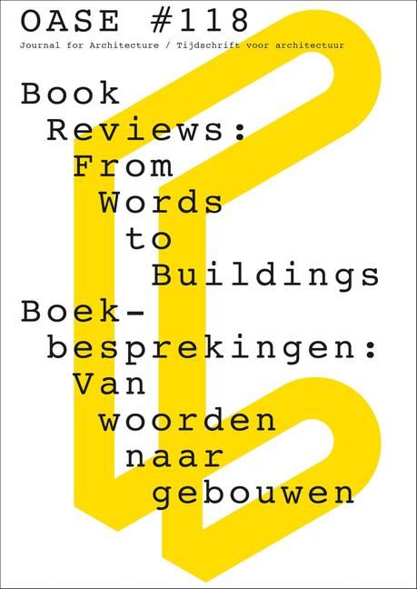 Produktbild: OASE 118: Book Reviews: From Words to Buildings