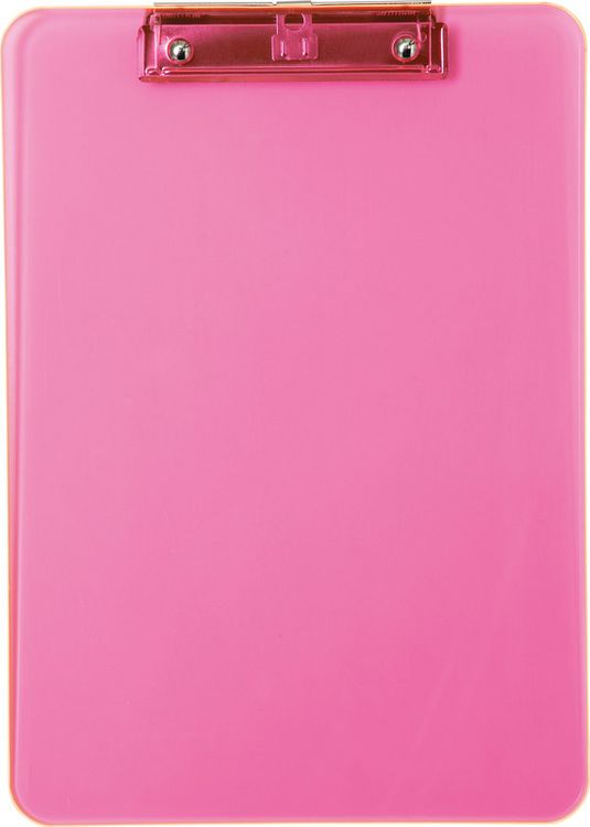 Produktbild: MAUL Schreibplatte neon, pink transparent