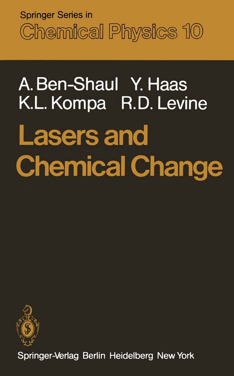 Produktbild: Lasers and Chemical Change