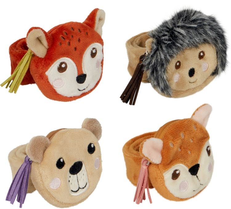 Produktbild: Schnapparmband m.Fach - Wintertiere im Weihnachts.,sort.i.D.