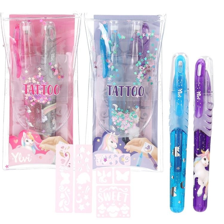 Produktbild: Ylvi Tattoo Glitzer Gelstifte