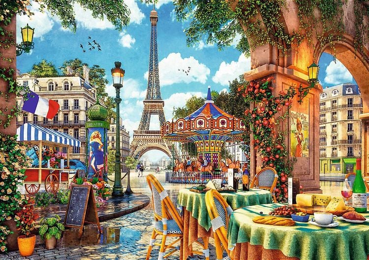 Produktbild: Pariser Morgen (Puzzle)