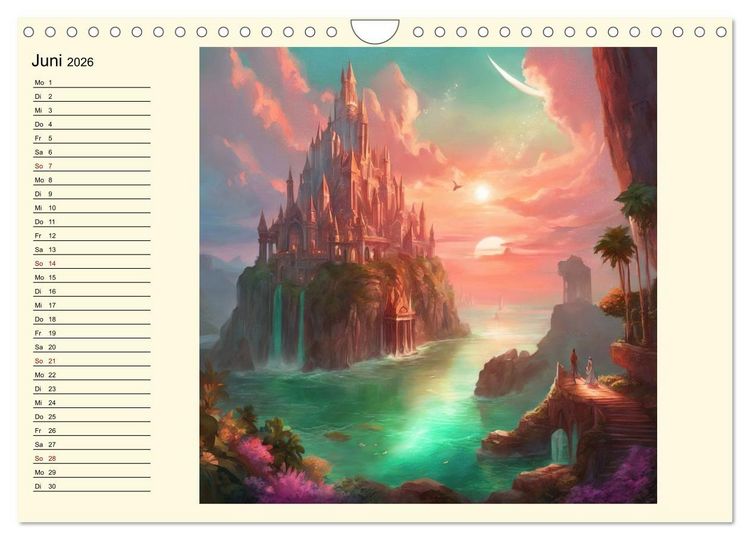 Produktbild: Meeresmythen (Wandkalender 2026 DIN A4 quer), CALVENDO Monatskalender