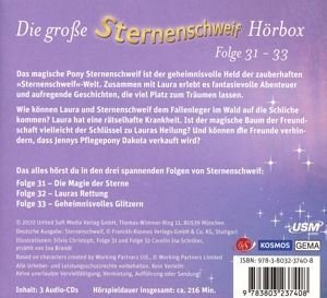 Produktbild: Die gro&szlig;e Sternenschweif H&ouml;rbox Folgen 31-33 (3 Audio CDs)
