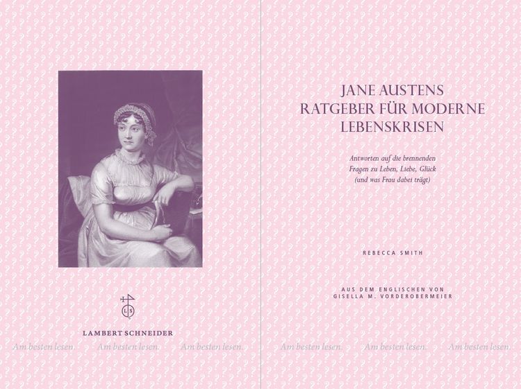 Produktbild: Jane Austens Ratgeber f&uuml;r moderne Lebenskrisen