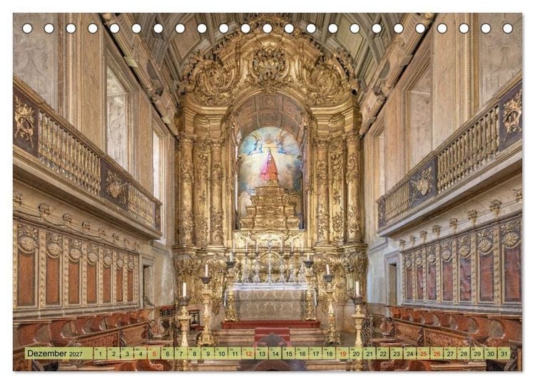 Produktbild: Cidade Guimar&atilde;es (Tischkalender 2027 DIN A5 quer), CALVENDO Monatskalender