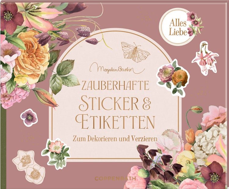 Produktbild: Stickerbuch &ndash; Zauberhafte Sticker und Etiketten