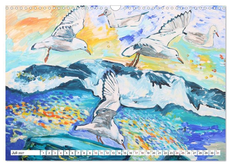 Produktbild: Landschaft in der Malerei: Ein Kunstkalender (Wandkalender 2027 DIN A3 quer), CALVENDO Monatskalender