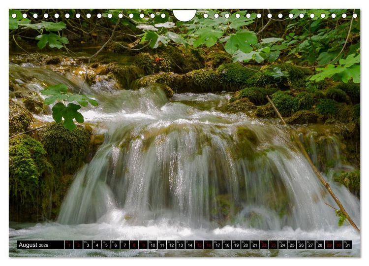 Produktbild: Faszination wildes Wasser (Wandkalender 2026 DIN A4 quer), CALVENDO Monatskalender