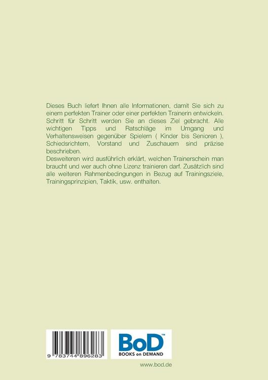 Produktbild: Fu&szlig;balltrainer