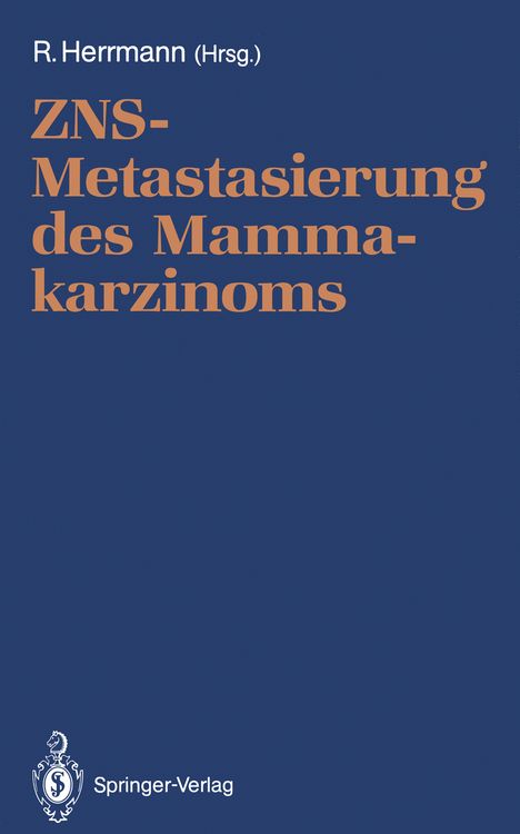 Produktbild: ZNS-Metastasierung des Mammakarzinoms