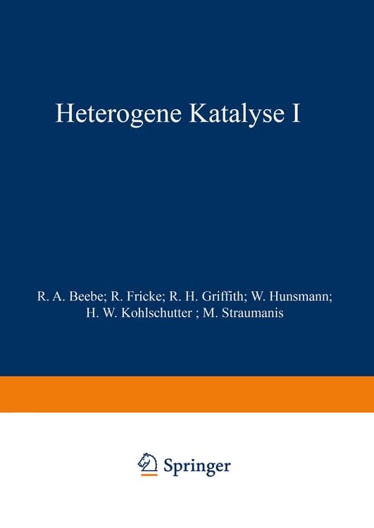 Produktbild: Heterogene Katalyse I