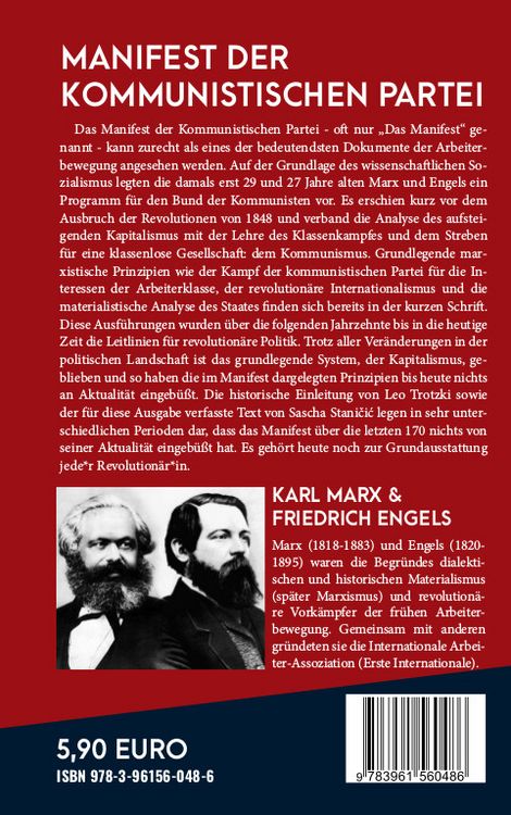 Produktbild: Manifest der Kommunistischen Partei