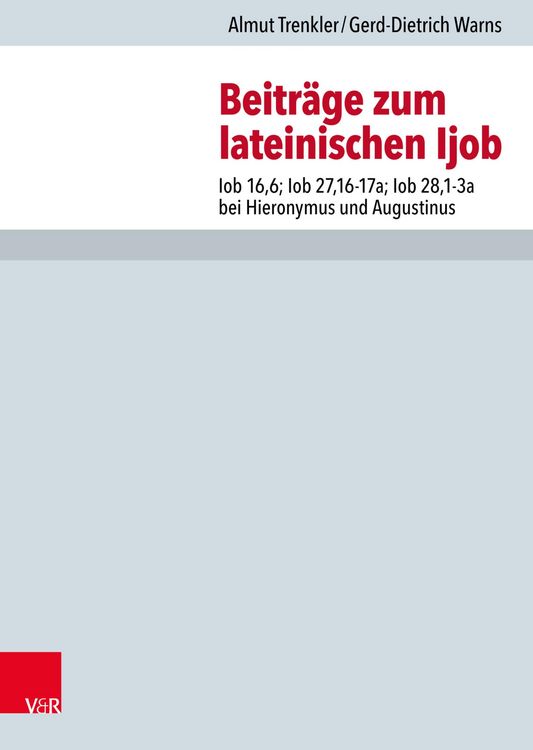Produktbild: Beitr&auml;ge zum lateinischen Ijob
