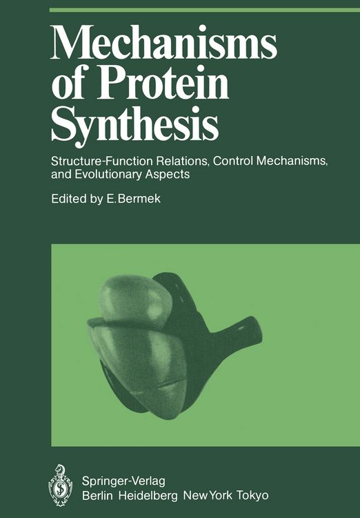 Produktbild: Mechanisms of Protein Synthesis