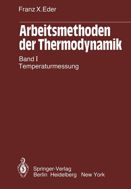 Produktbild: Arbeitsmethoden der Thermodynamik