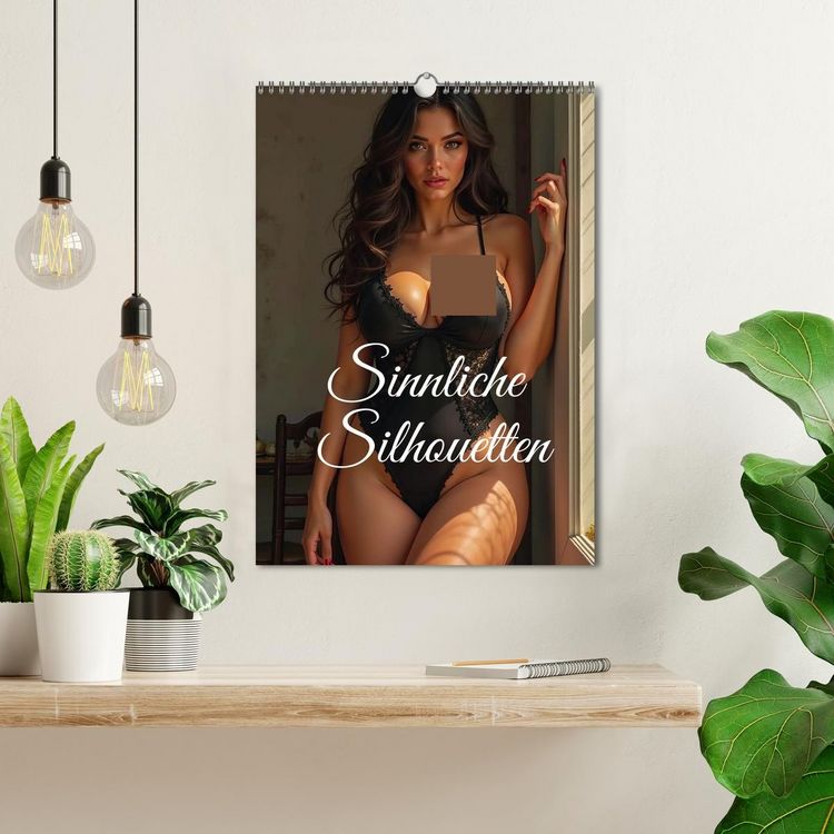 Produktbild: Sinnliche Silhouetten (Wandkalender 2026 DIN A3 hoch), CALVENDO Monatskalender