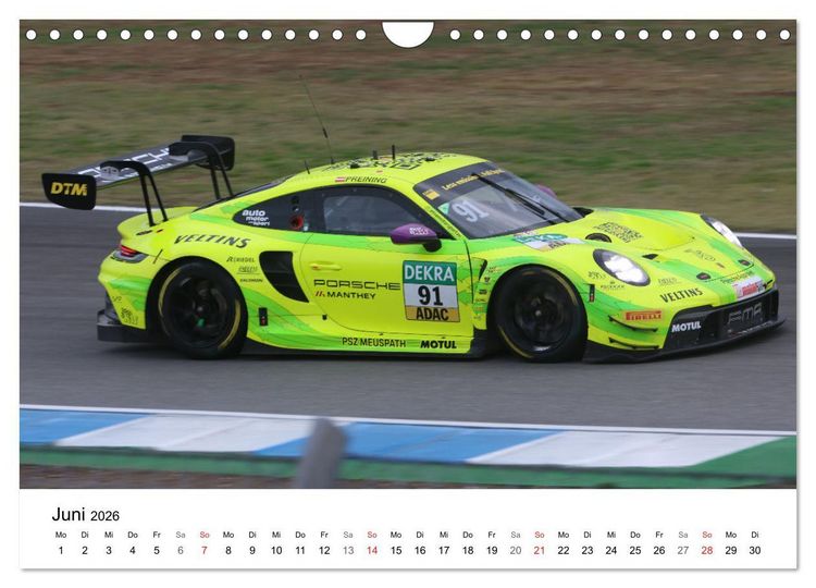 Produktbild: Deutsche Tourenwagen (Wandkalender 2026 DIN A4 quer), CALVENDO Monatskalender