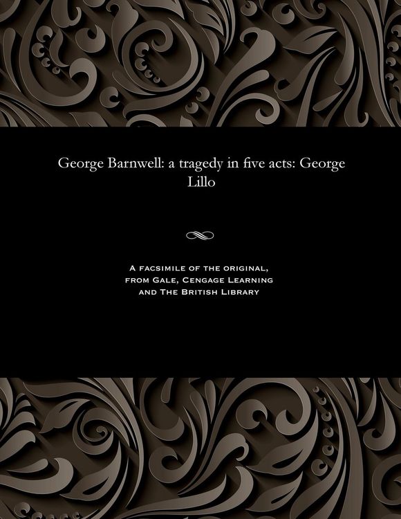 Produktbild: George Barnwell