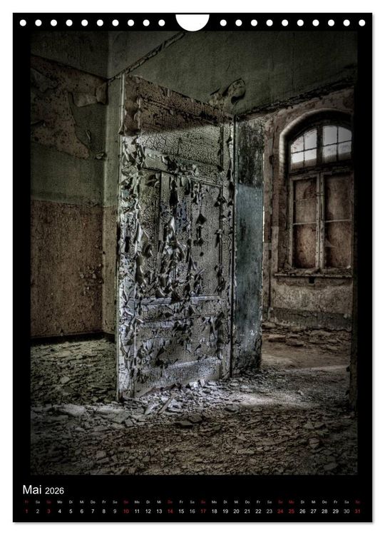 Produktbild: Lost Places Vergessene Orte (Wandkalender 2026 DIN A4 hoch), CALVENDO Monatskalender