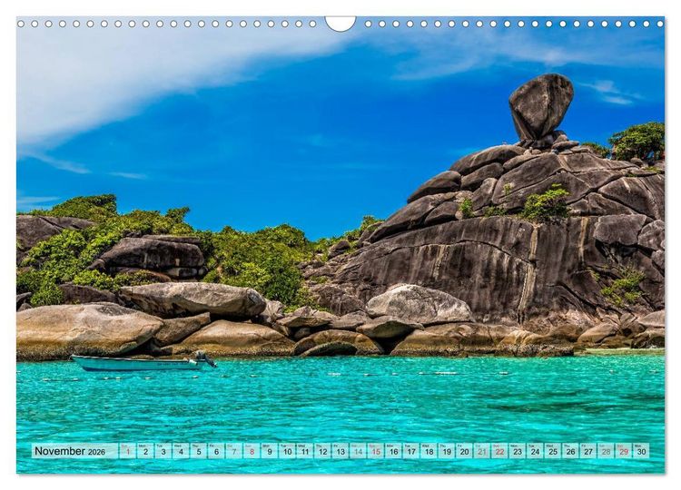 Produktbild: Magical Thailand (Wall Calendar 2026 DIN A3 landscape), CALVENDO 12 Month Wall Calendar