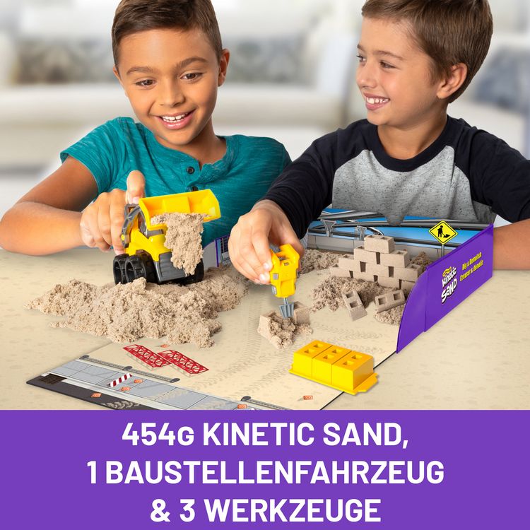 Produktbild: Kinetic Sand Baustellen Set