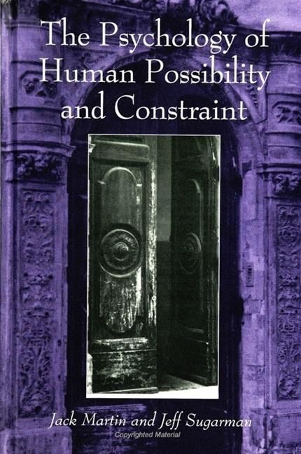 Produktbild: The Psychology of Human Possibility and Constraint